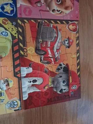 Puzzles Patrulla Canina (4 unidades)