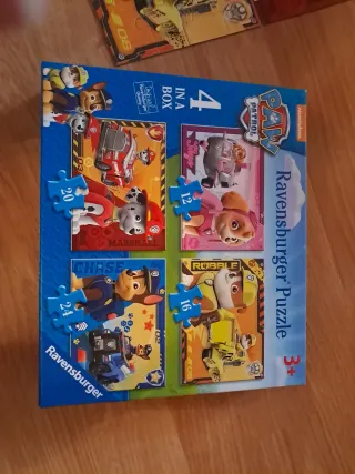 Puzzles Patrulla Canina (4 unidades)