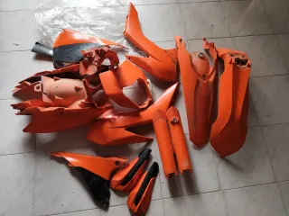 Kit Plásticos completo naranja KTM
