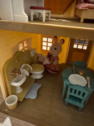 Casa Silvanian Families con figuras