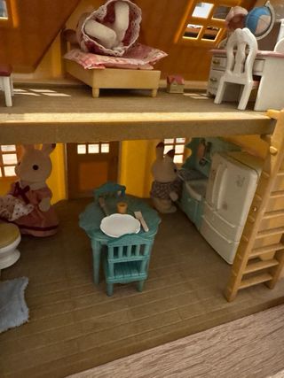 Casa Silvanian Families con figuras