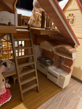 Casa Silvanian Families con figuras