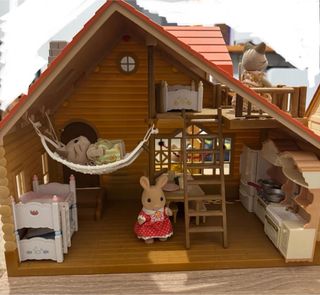 Casa Silvanian Families con figuras