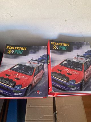 Libros con fascículos scalextric