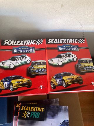 Libros con fascículos scalextric