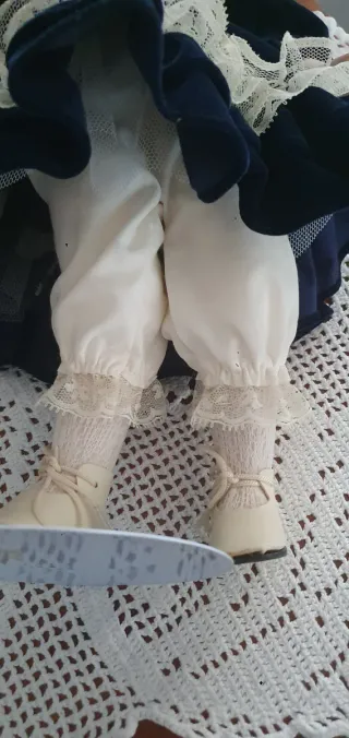 Bambola in bisquit da collezione