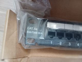 Panel 24 Puertos RJ-45 CAT. 5e