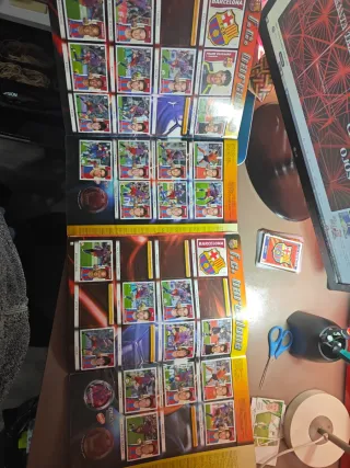 2 Álbumes Cromos Liga Este 06-07