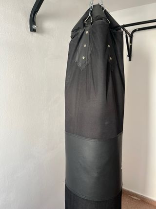Saco boxeo/kick boxing 150cm + soporte pared