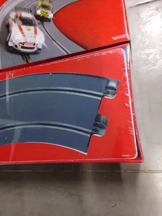 Scalextric Curva Peraltada Gris moderna