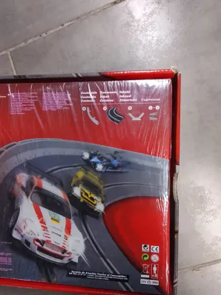 Scalextric Curva Peraltada Gris moderna