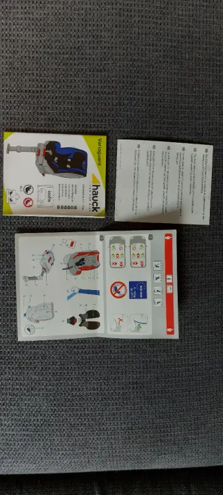 2 Sillas coche Hauck Isofix 0-18 kg