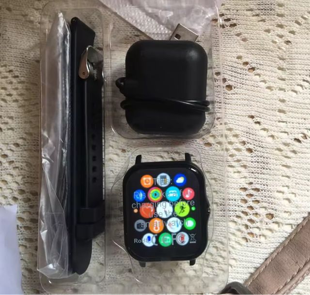 Reloj Inteligente Deportivo Negro