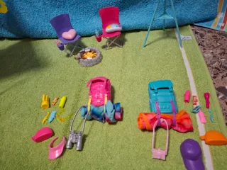 Casa Barbie 3 Piani + Barbie Campeggio