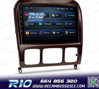 RADIO GPS ANDROID 13 MERCEDES CLASE S W220 98-05