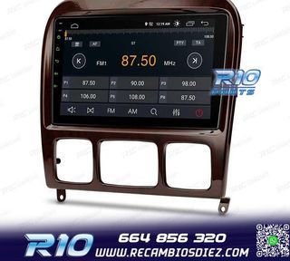 RADIO GPS ANDROID 13 MERCEDES CLASE S W220 98-05