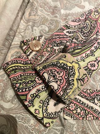 Gabardina Zara Estampada Multicolor