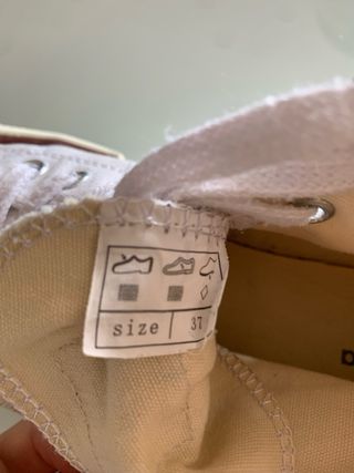 Zapatillas Victoria Blancas talla 37