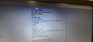 Portátil HP 250 G5 Negro