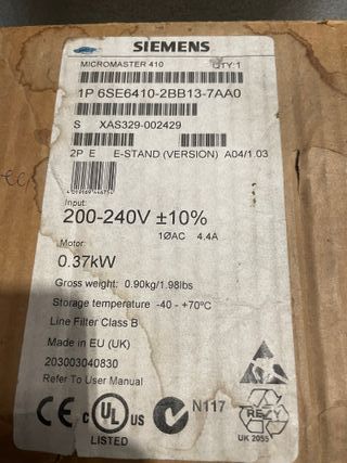 Siemens Micromaster 410