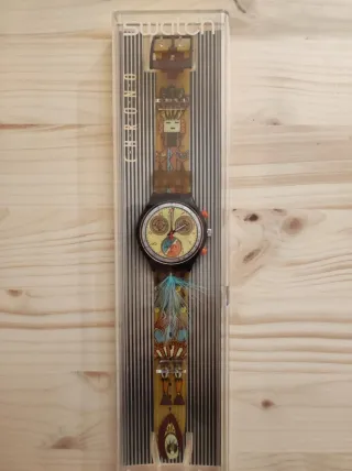 Swatch Cronografo Anni 90 Multicolor