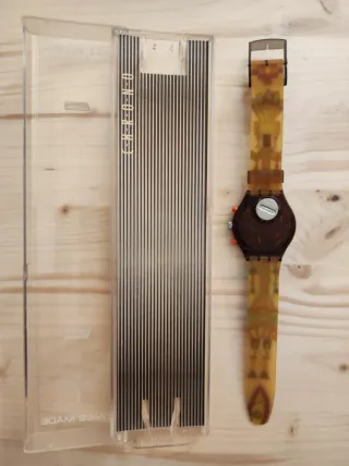 Swatch Cronografo Anni 90 Multicolor