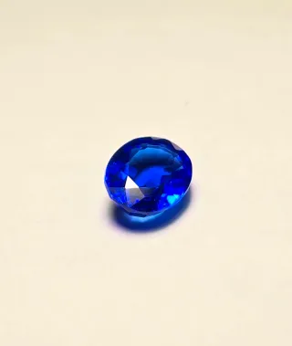 Tanzanite Certificated oval cut deep blue AAA