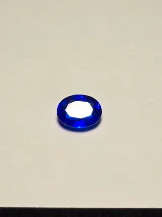 Tanzanite Certificated oval cut deep blue AAA