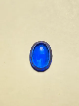 Tanzanite Certificated oval cut deep blue AAA