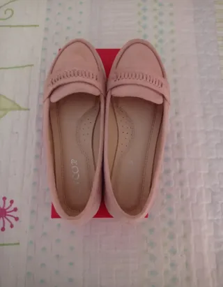 Mocasines rosa