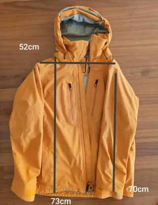 Chaqueta Esquí Burton AK Gore-Tex Naranja