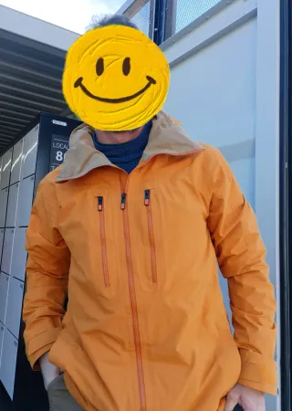 Chaqueta Esquí Burton AK Gore-Tex Naranja