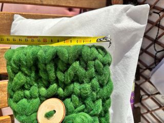 Bufanda original tejida a mano de oveja merina