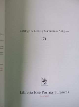 Catalogo libros raros