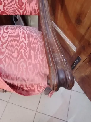 Poltrona noce stile '900