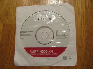 Adaptador USB Wifi Belkin N300 con Antena