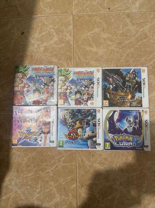 5 Juegos Nintendo 3DS
