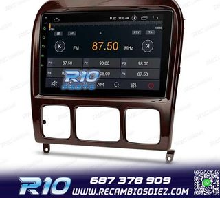 RADIO GPS ANDROID 13 MERCEDES CLASE S W220 98-05