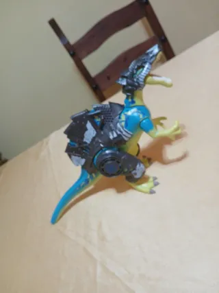 Set Muñecos Playmobil Dinosaurio y Guerrero