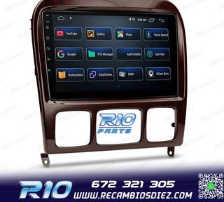 RADIO GPS ANDROID 13 MERCEDES CLASE S W220 98-05