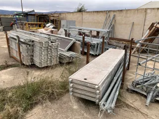 Plataformas de escalera andamio europeo