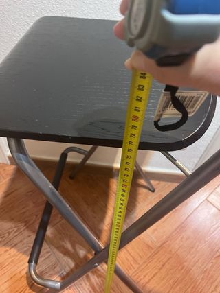 Taburete plegable 77cm alto