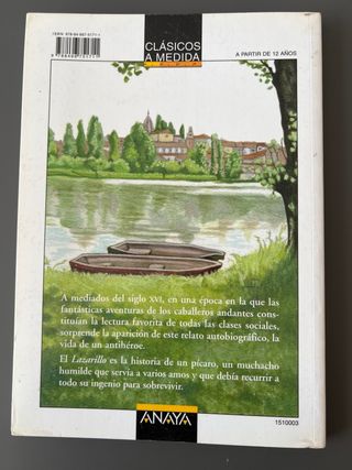 Lazarillo de Tormes (Clasicos a Medida)