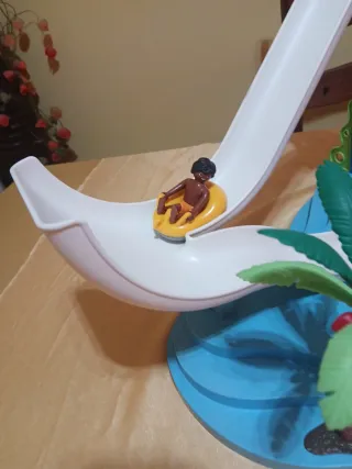 Gran Piscina Playmobil con Figuras