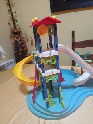 Gran Piscina Playmobil con Figuras