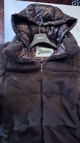 Abrigo Herno Marrón