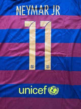 Camiseta F.C. Barcelona Neymar Jr 11 15/16