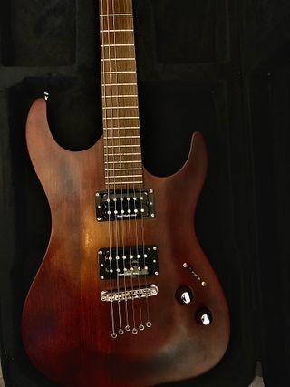 Guitarra Electrica Washburn Superstrat Faded Brown