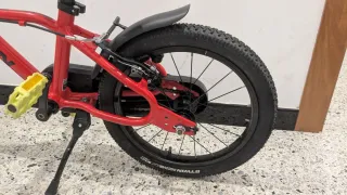 Bicicleta Btwin Racing 900 Roja 16. Alumino. 7,3Kg