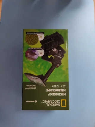 Microscopio Bresser 40x-1280x + juego de muestras